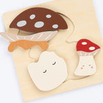 Load image into Gallery viewer, Mushroom & Hedgehog Puzzle 2 pack - Wood