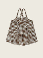 Load image into Gallery viewer, Chestnut Gingham Tribe Skirt