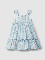 Charger l'image dans la galerie, Floral Print seersucker Dress