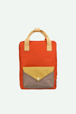 Load image into Gallery viewer, Backpack Medium- Envelope Campfire Orange