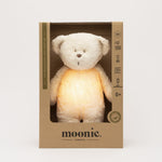 Load image into Gallery viewer, Moonie Organic Humming Bear with Lamp- Polar