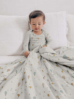 Load image into Gallery viewer, Toddler Cozy Cloud Comforter Baby Blanket 1 TOG - Up Up and Away