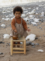Load image into Gallery viewer, Chestnut Gingham Tribe Skirt