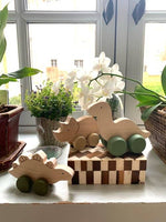 Load image into Gallery viewer, Wooden Toy - Triceratops