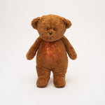 Load image into Gallery viewer, Moonie Organic Humming Bear with Lamp- Caramel