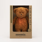 Load image into Gallery viewer, Moonie Organic Humming Bear with Lamp- Caramel