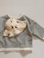 Load image into Gallery viewer, Charcoal Stripes Sweatshirt