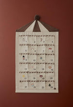 Load image into Gallery viewer, Christmas Advent Calendar- Brown/ Beige
