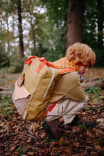 Load image into Gallery viewer, Backpack Large- Envelope Bookworm Green