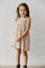 Load image into Gallery viewer, Organic Cotton Floral Dress