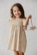 Load image into Gallery viewer, Organic Cotton Floral Dress