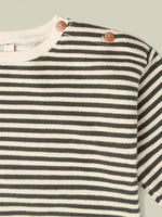 Load image into Gallery viewer, Charcoal Stripes Sweatshirt