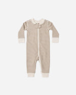 Charger l'image dans la galerie, Zip Long Sleeve Sleeper- Almond Stripe