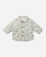 Load image into Gallery viewer, Quilted Jacket || Green Floral
