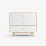 Charger l'image dans la galerie, 3 Drawer Dresser- Birch/White