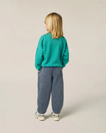 Load image into Gallery viewer, Smiling Face Green Sweatshirt
