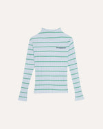 Load image into Gallery viewer, Light Blue Stripes Tshirt