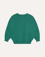 Load image into Gallery viewer, Smiling Face Green Sweatshirt