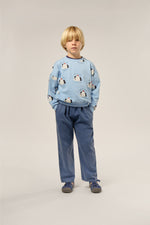 Load image into Gallery viewer, Dogs Allover Oversized Kids Sweatshirt