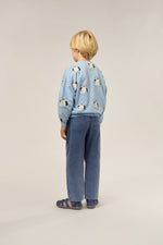 Load image into Gallery viewer, Dogs Allover Oversized Kids Sweatshirt
