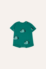 Load image into Gallery viewer, Dog Allover Baby Romper