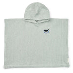Charger l'image dans la galerie, Paco Embroidery Poncho- Stripe Peppermint / Creme de la creme