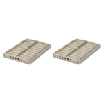 Load image into Gallery viewer, Weston Storage Box 2-pack- Medium Sandy