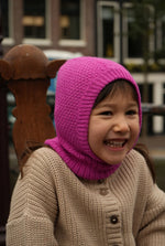 Load image into Gallery viewer, The Baby Alpaca Balaclava - Sunset Berry
