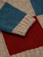 Load image into Gallery viewer, Block Patchwork Wool Jumper
