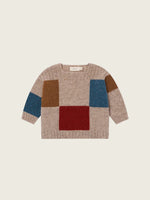Load image into Gallery viewer, Block Patchwork Wool Jumper
