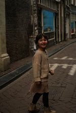 Load image into Gallery viewer, The Tanguis Cotton Cardigan - Oat Cream