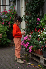 Load image into Gallery viewer, The Tanguis Cotton Cardigan - Joyful Poppy