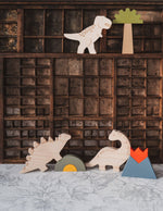 Load image into Gallery viewer, Wooden toy - Dino/wooden toy game