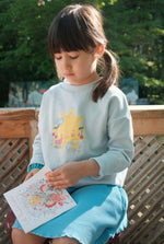 Charger l'image dans la galerie, The Sun Crewneck - Sky Blue