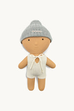 Load image into Gallery viewer, Gommu Solid Beanie- Grey