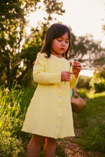 Charger l'image dans la galerie, Waffle Sky Dress- Yellow