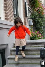 Load image into Gallery viewer, The Tanguis Cotton Cardigan - Joyful Poppy