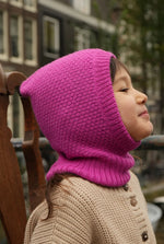 Load image into Gallery viewer, The Baby Alpaca Balaclava - Sunset Berry