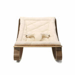 Load image into Gallery viewer, Baby Rocker LEVO- Walnut Wood