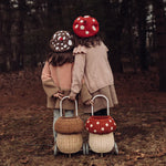 Load image into Gallery viewer, Rattan Mushroom Luggy- Red