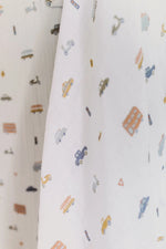 Charger l'image dans la galerie, Organic Cotton Muslin Swaddle- Rush Hour