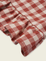 Load image into Gallery viewer, Paprika Gingham Frill Pants
