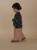 Load image into Gallery viewer, Paprika Gingham Frill Pants