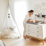 Load image into Gallery viewer, Leander Matty Changing Mat- Pearl Grey