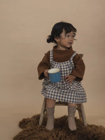 Load image into Gallery viewer, Shoreline Gingham Tribe Skirt