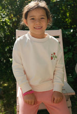 Charger l'image dans la galerie, The Strawberry Crewneck - Petal Pink