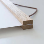 Load image into Gallery viewer, Magnetic Print Frame/ Wooden Frame/ Oak Shade