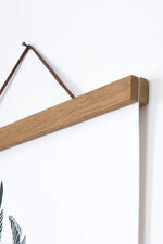 Load image into Gallery viewer, Magnetic Print Frame/ Wooden Frame/ Oak Shade
