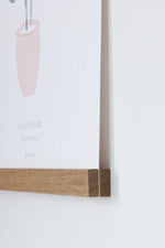 Load image into Gallery viewer, Magnetic Print Frame/ Wooden Frame/ Oak Shade