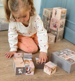 Charger l'image dans la galerie, Rabbit Family Puzzle Cube

